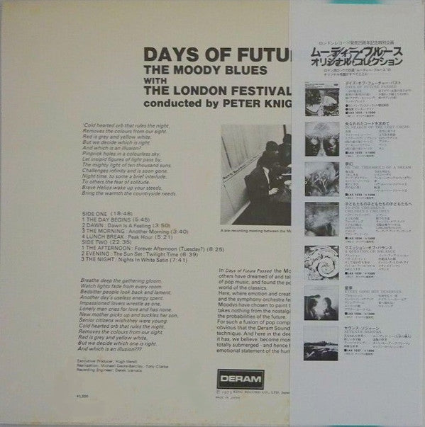 The Moody Blues - Days Of Future Passed (LP, Album, RE)