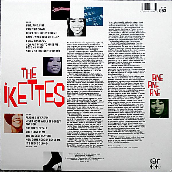 The Ikettes - Fine Fine Fine (LP, Comp, RE)