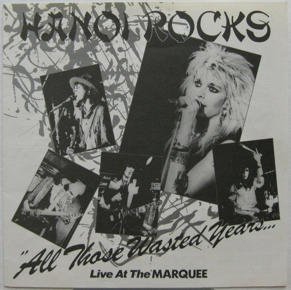 Hanoi Rocks - ""All Those Wasted Years..."" (2xLP, Album)