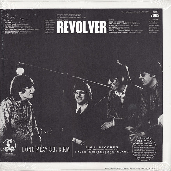 The Beatles - Revolver (LP, Album, Mono, RE, RM, 180)