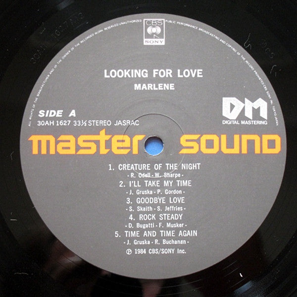 Marlene (16) - Looking For Love (LP, Album)