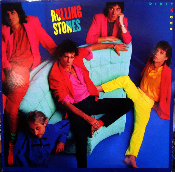The Rolling Stones - Dirty Work (LP, Album)