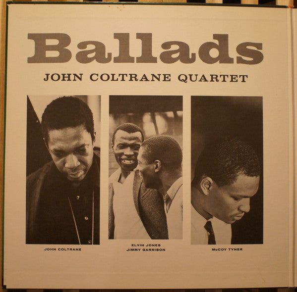 John Coltrane Quartet* - Ballads (LP, Album, RE, Gat)