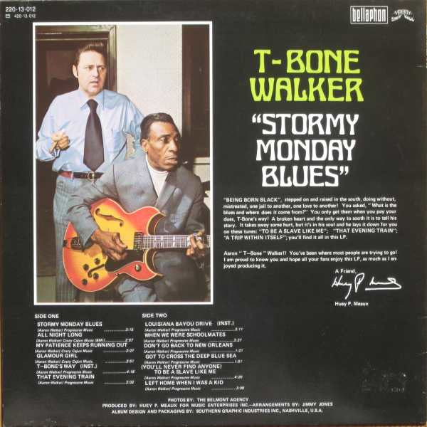 T-Bone Walker - Stormy Monday Blues (LP, Album, RE)