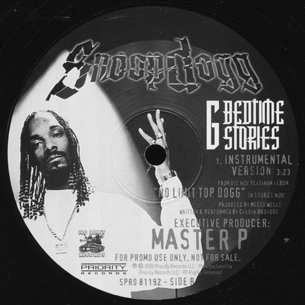 Snoop Dogg - G Bedtime Stories (12"", Promo)