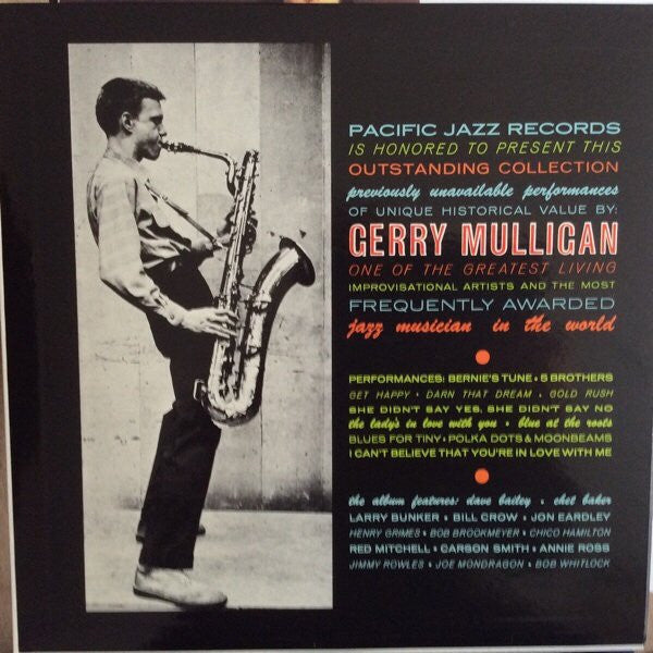 Gerry Mulligan - The Genius Of Gerry Mulligan(LP, Comp, Mono, RE, wit)