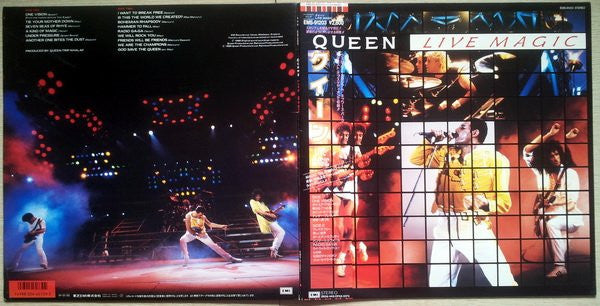 Queen - Live Magic (LP, Album, Gat)