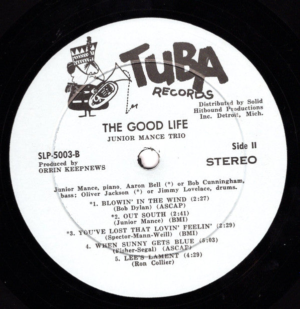 Junior Mance - The Good Life (LP, Album)