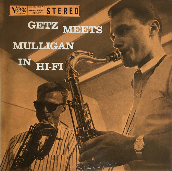 Getz* Meets Mulligan* - Getz Meets Mulligan in Hi-Fi (LP, Album, RE)