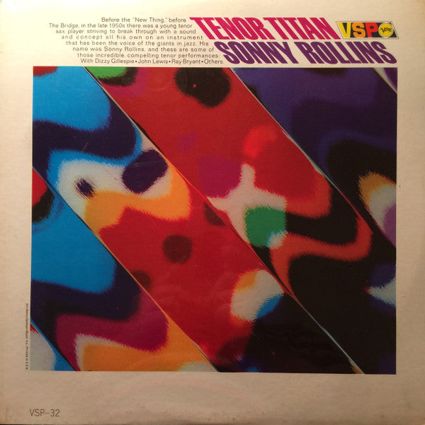 Sonny Rollins - Tenor Titan (LP, Comp, ele)