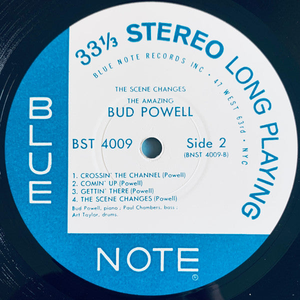 The Amazing Bud Powell* - The Scene Changes, Vol. 5 (LP, Album, Ltd)