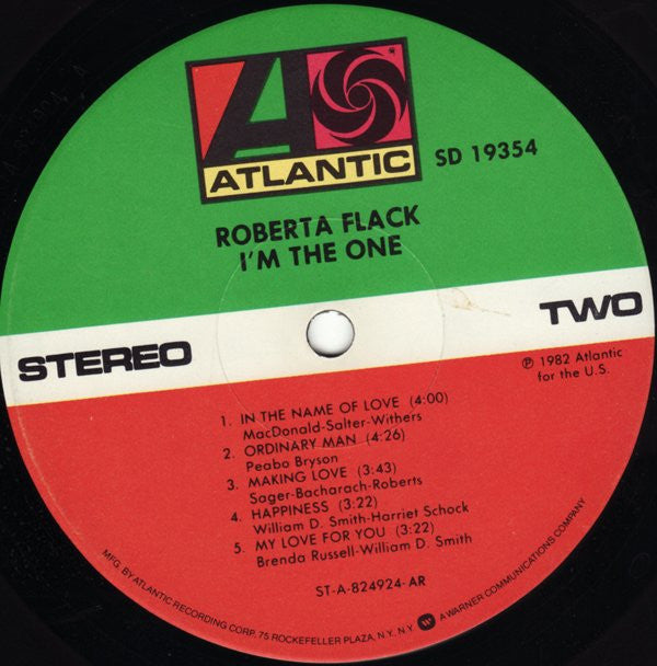 Roberta Flack - I'm The One (LP, Album, AR)