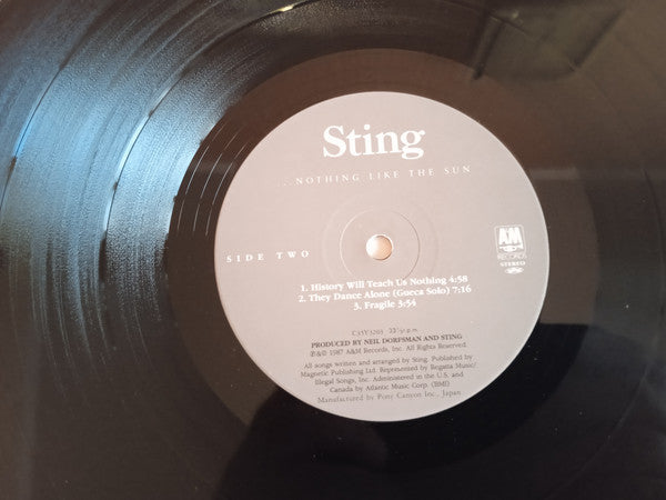 Sting - ...Nothing Like The Sun (2xLP, Album)