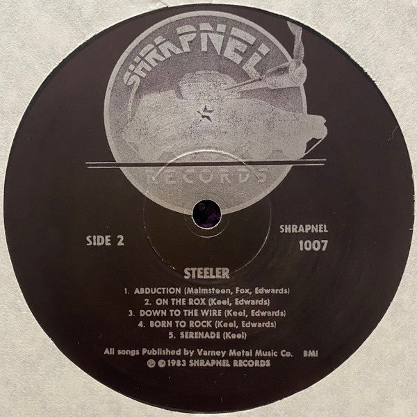 Steeler (2) - Steeler (LP, Album, Bla)