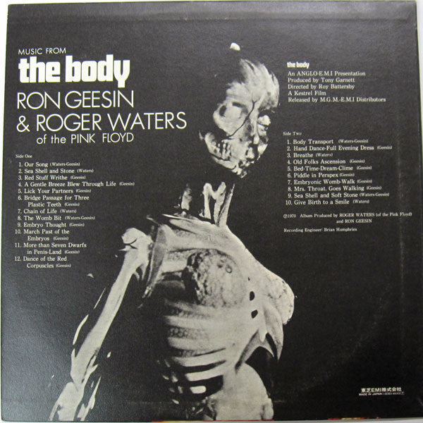Ron Geesin & Roger Waters - Music From The Body (LP, Album, RE)
