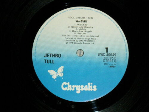 Jethro Tull - War Child (LP, Album, RE)