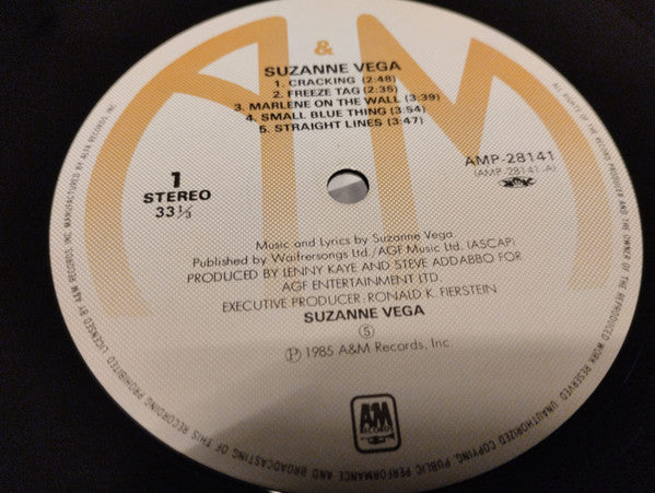 Suzanne Vega - Suzanne Vega (LP, Album)