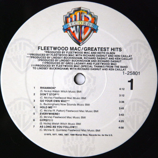 Fleetwood Mac - Greatest Hits (LP, Comp, All)