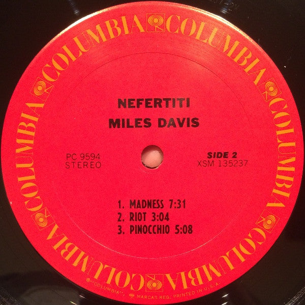 Miles Davis - Nefertiti (LP, Album, RE)