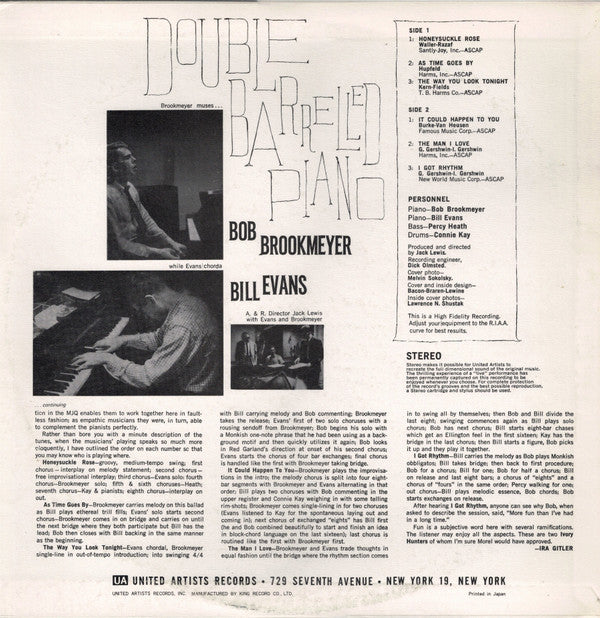 Bob Brookmeyer & Bill Evans - The Ivory Hunters (LP, Album, Ltd, RE)