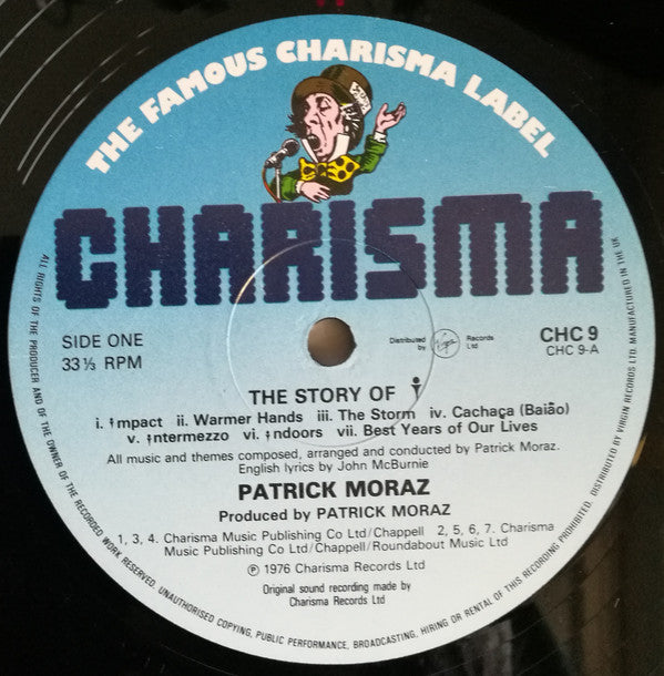 Patrick Moraz - The Story Of i (LP, Album, RE)