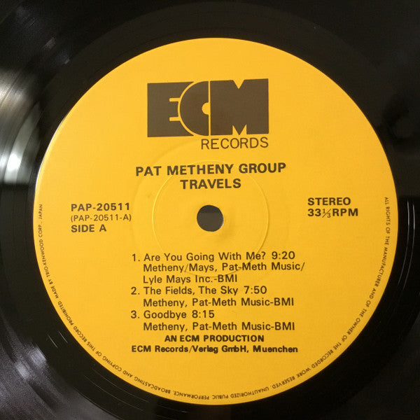 Pat Metheny Group - Travels (2xLP, Album)