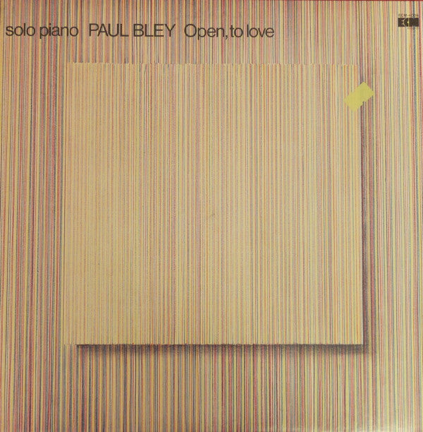 Paul Bley - Open, To Love (LP, Album, RE)