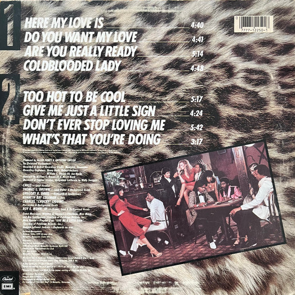 Ebonee Webb - Too Hot (LP, Album, Win)