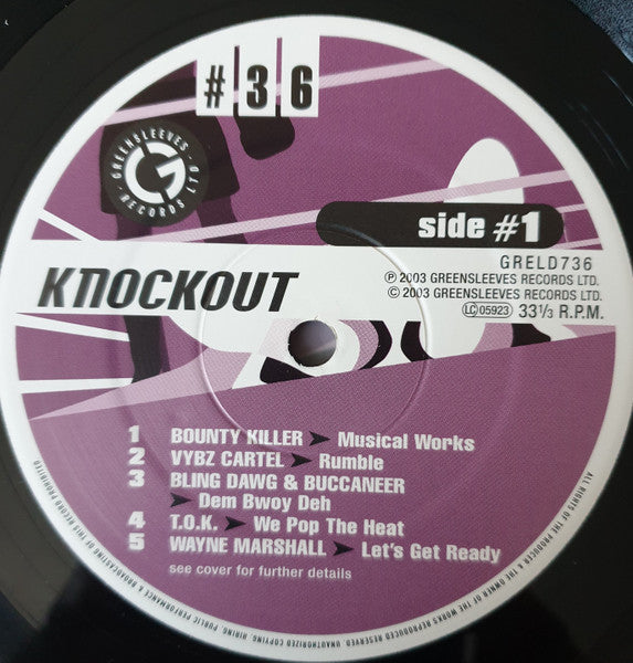 Various - Knockout (2xLP, Comp)