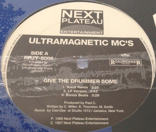 Ultramagnetic MC's - Give The Drummer Some / Moe Luv's Theme(12", RE)