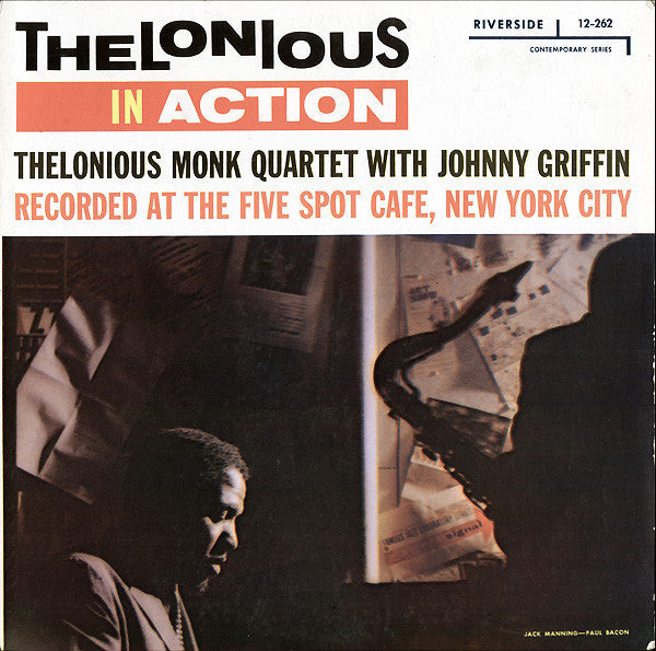 The Thelonious Monk Quartet - Thelonious In Action(LP, Album, Promo...