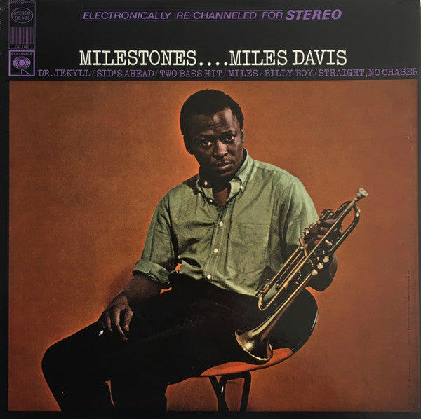 Miles Davis - Milestones (LP, Album, RE)
