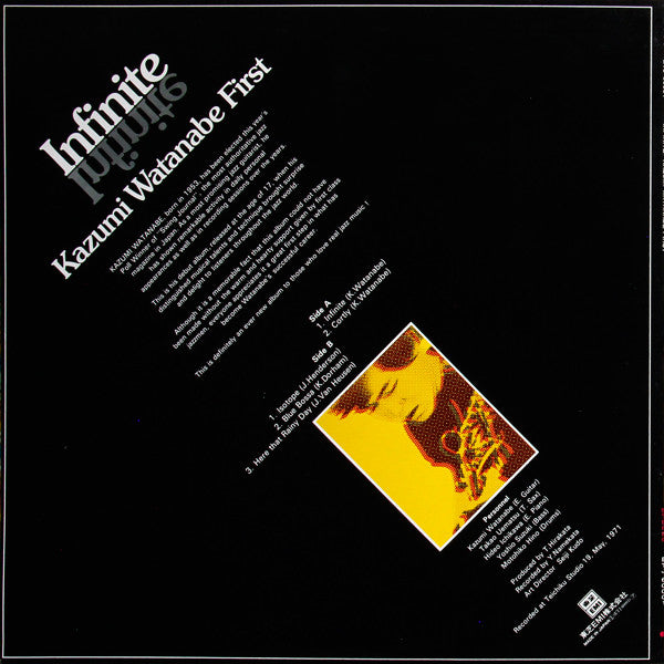 Kazumi Watanabe - Infinite (LP, Album, RE)