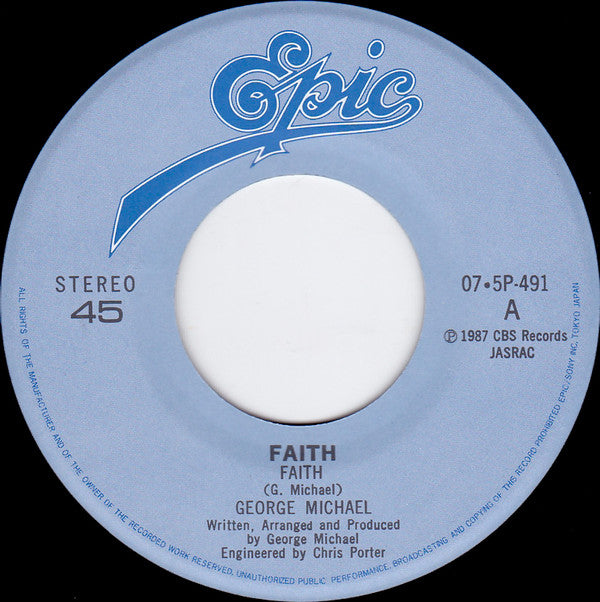 George Michael - Faith (7"", Single)