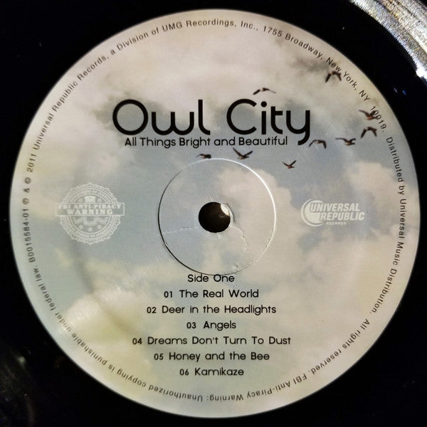 Owl City - All Things Bright And Beautiful (LP, Album, Gat)