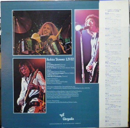 Robin Trower - Robin Trower Live! (LP, Album)