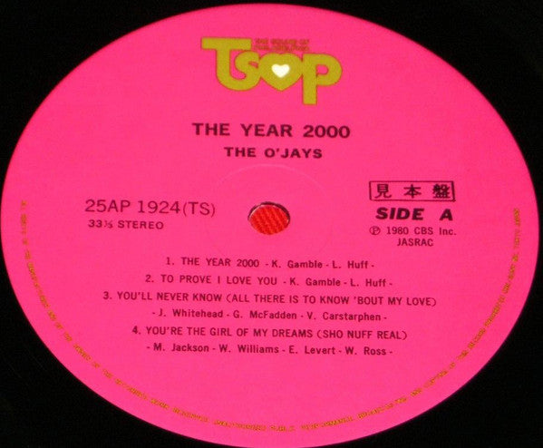 The O'Jays - The Year 2000 (LP, Album)