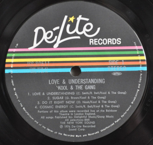 Kool & The Gang - Love & Understanding (LP, Album, Gat)