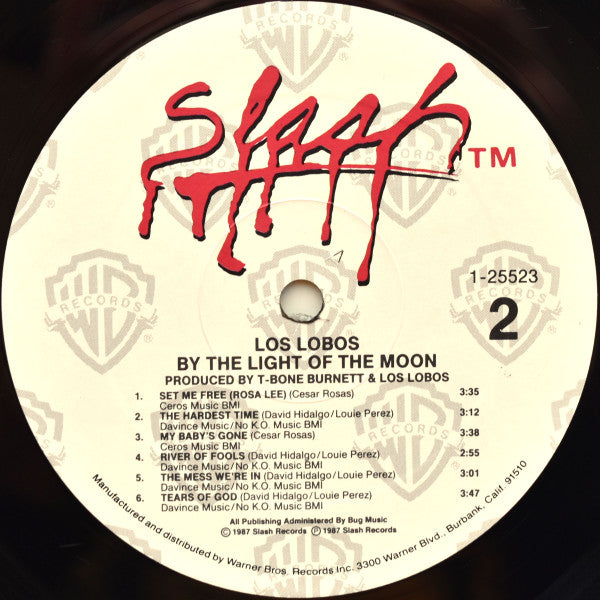 Los Lobos - By The Light Of The Moon (LP, Album, All)