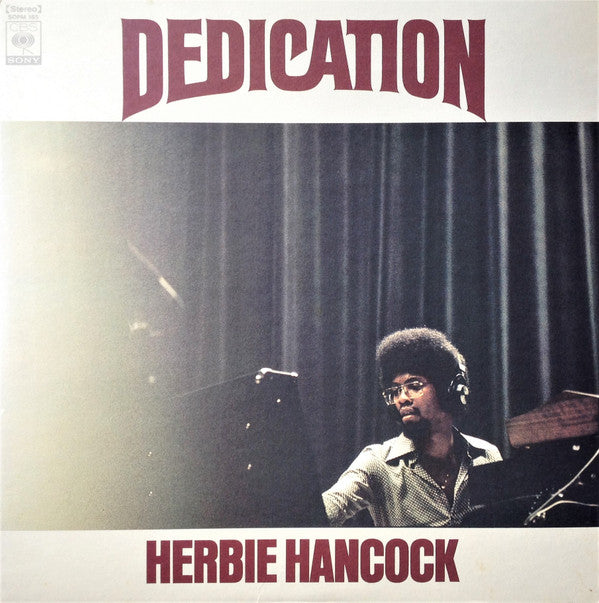 Herbie Hancock = ハービー・ハンコック* - Dedication = デディケーション (LP, Album, Pos)
