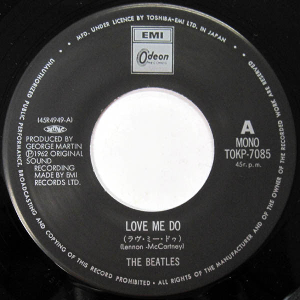 The Beatles - Love Me Do (7"", Mono)