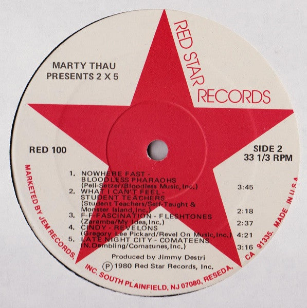 Various - Marty Thau Presents 2x5 (LP, Album, Comp)