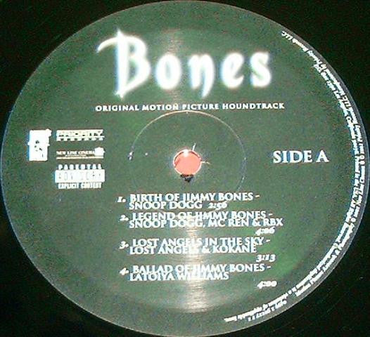 Various - Bones - Original Motion Picture Houndtrack (2xLP, Comp)
