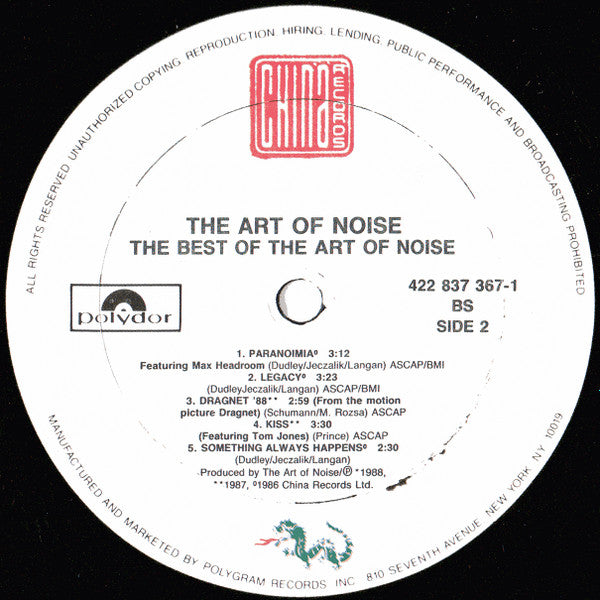 The Art Of Noise - The Best Of The Art Of Noise (LP, Comp, Car)