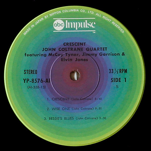 John Coltrane Quartet* - Crescent (LP, Album, RE, Gat)