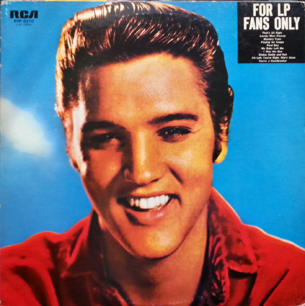 Elvis Presley - For LP Fans Only (LP, Comp, RE)