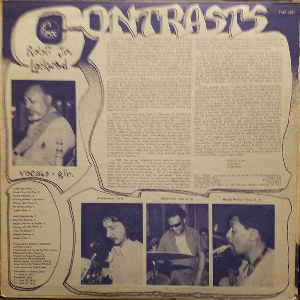 Robert Jr. Lockwood* - Contrasts (LP, Album)