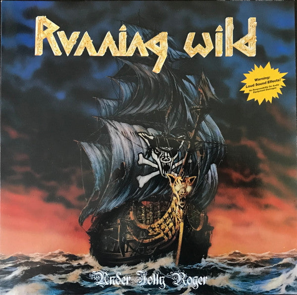 Running Wild - Under Jolly Roger (LP, Album)