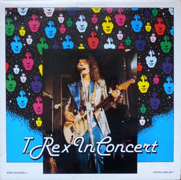 T. Rex - T. Rex In Concert (LP, Album, Gat)