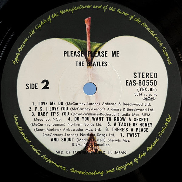 The Beatles - Please Please Me = プリーズ・プリーズ・ミー(LP, Album, RE)